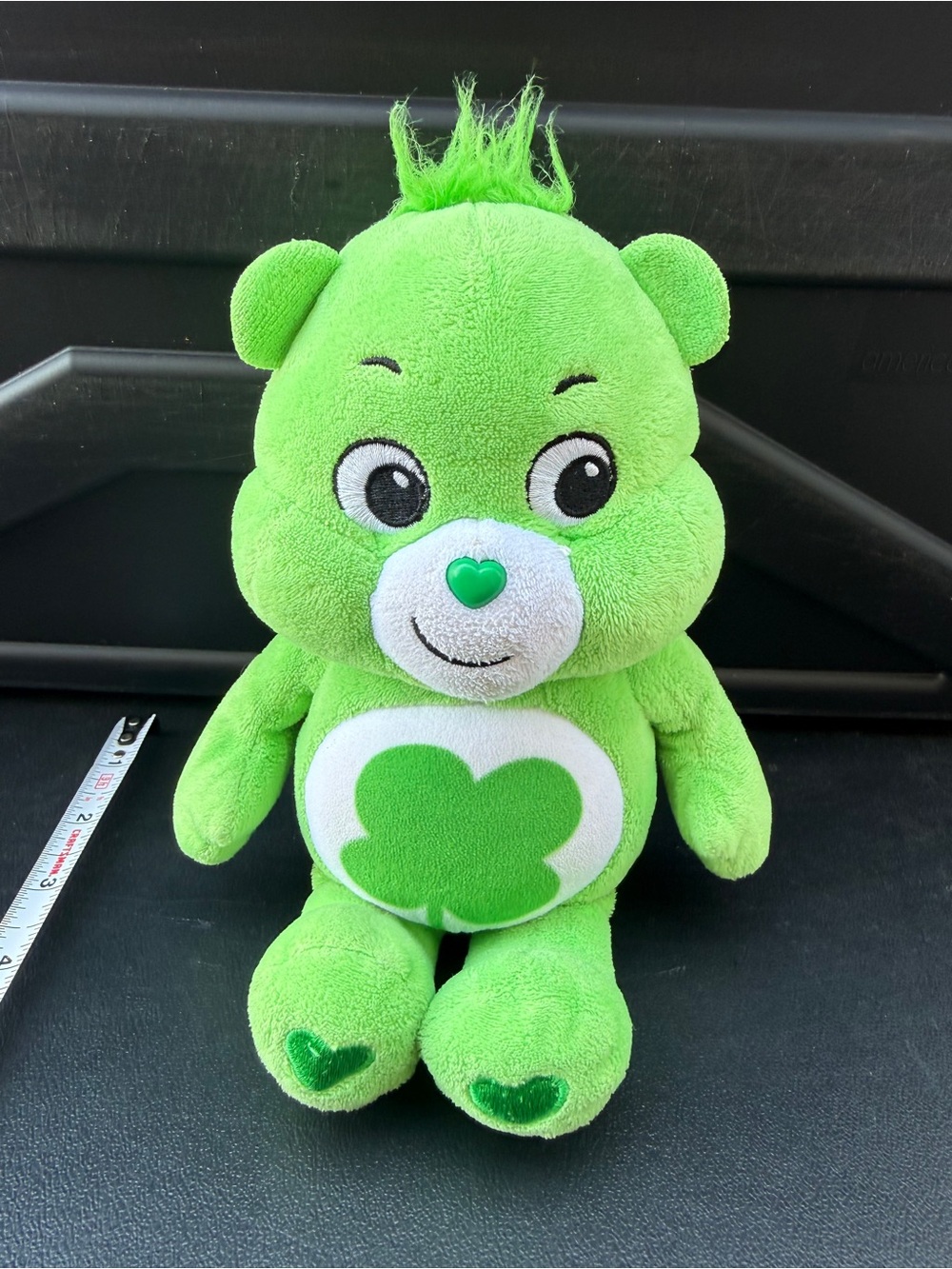Care Bears Good Luck Bear Plush Green Clover 10"